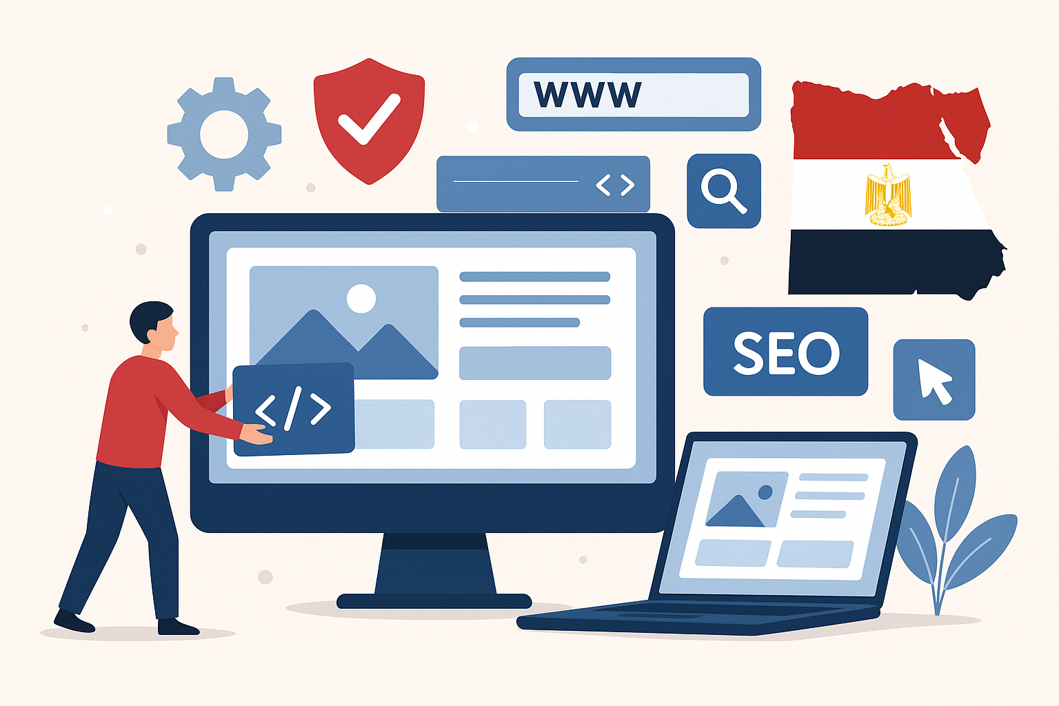 شركة تصميم مواقع انترنت فى مصر